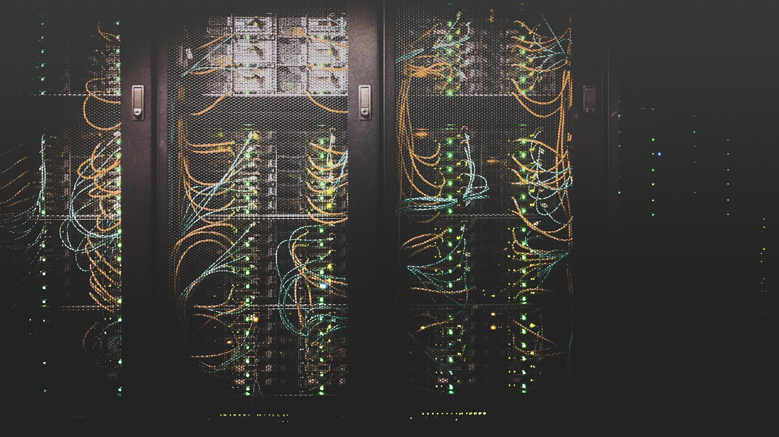 Complex technology infrastructure representing interconnected marketing systems and data flows
